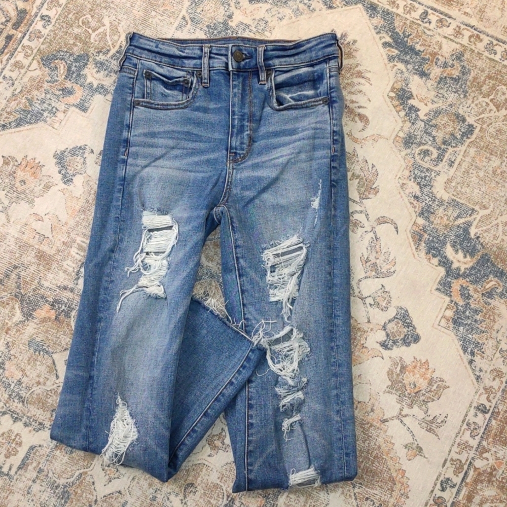 American eagle slim straight jeans